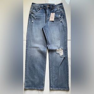 Sincerely Jules High Rise 90's distressed Jeans